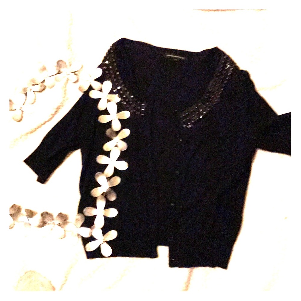 Express short sleeved cardigan